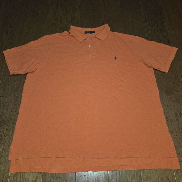 Ralph Lauren Other - Polo Ralph Lauren Shirt Mens 4XB Big Orange Pony Golf Preppy Casual Cotton